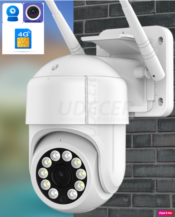 4G Sim card CCTV Camera PTZ 2 way AUDIO SD card night vision outdoor